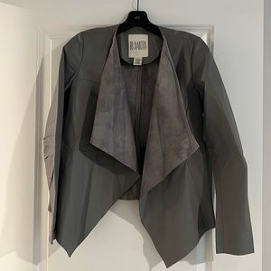 BB Dakota Gray Leather Jacket